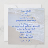 Wellen ii Einladung (Vorderseite)