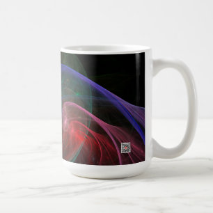 Wellen im Weltraum Kaffeetasse