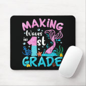 Wellen in der ersten Meerjungfrau zurück zur Schul Mousepad (Mit Mouse)