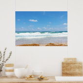 WELLEN IN DER MEERESWOCHE POSTER (Küche)