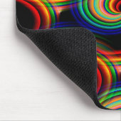 Wellen in Farben.... Mousepad (Ecke)