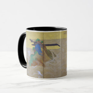 Wellen in Matsushima (links), Tawaraya Sotatsu Tasse