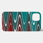 Wellen in weiß Case-Mate iPhone hülle (Rückseite (Horizontal))