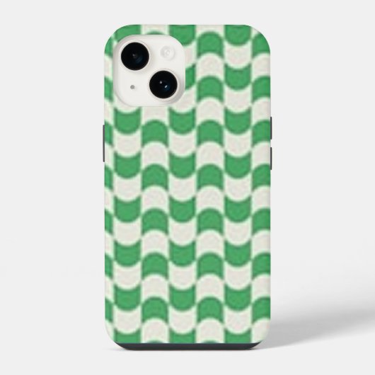 Wellen iPhone Hülle (Rückseite)