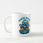 Wellen Kaffeetasse (Links)