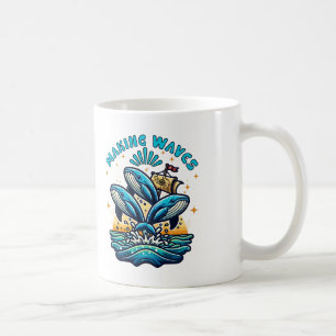 Wellen Kaffeetasse