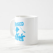 Wellen Kaffeetasse (Vorderseite Links)