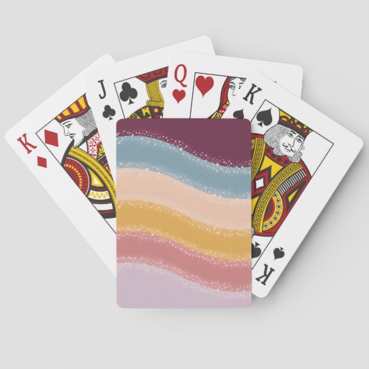 Wellen Kartenspiel Spielkarten (Rückseite)
