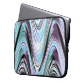 Wellen...... Laptopschutzhülle (Vorderseite Links)