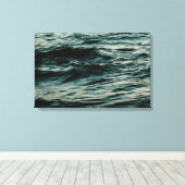 Wellen Leinwanddruck (Insitu (Holzboden))