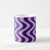 Wellen (Lilac/Violet) Kaffeetasse (Mittel)