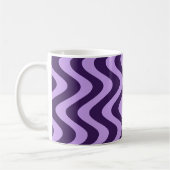 Wellen (Lilac/Violet) Kaffeetasse (Links)