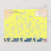 WELLEN / MAGIC BUTTERFLY-PFLANZE POSTKARTE (Rückseite)