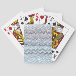 Wellen Meeresstreifen Streifen Playing Cards Spielkarten