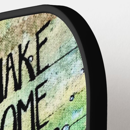 Wellen mit Meerjungfrau-Schwänzen machen Pickleball Schläger (Linke Seite)