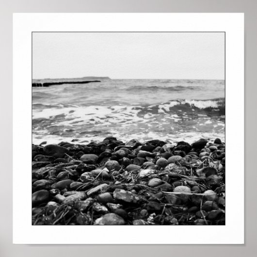 Wellen Ostsee No7 - Ostsee Nr. 7 Poster (Vorne)