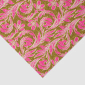 Wellen-Pink-Gold-GEWEBE-PAPIER Seidenpapier (Ausschnitt)