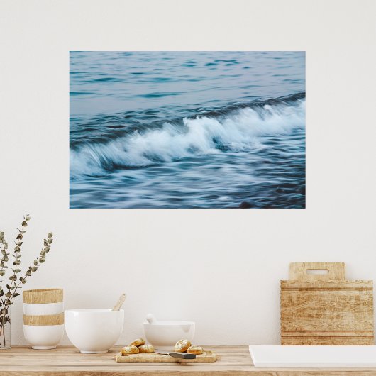 Wellen Poster (Küche)