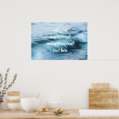 Wellen Poster (Küche)