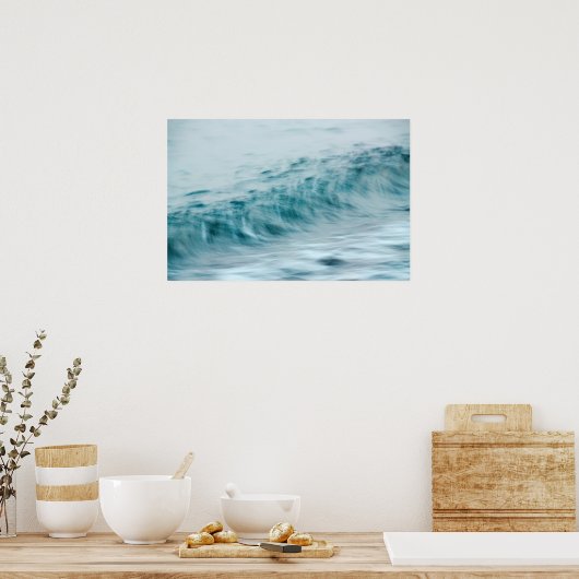 Wellen Poster (Küche)