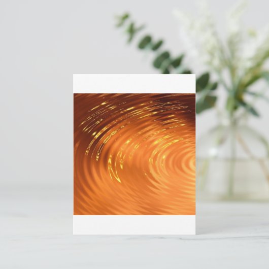 Wellen Postkarte (Stehend Vorderseite)