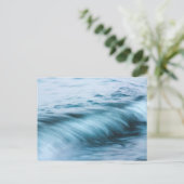 Wellen Postkarte (Stehend Vorderseite)