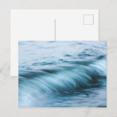 Wellen Postkarte (Vorne/Hinten)