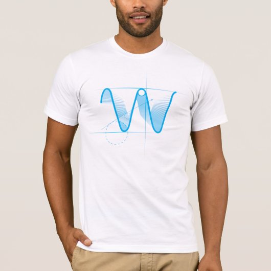 Wellen-Protokoll T-Shirt (Vorderseite)