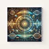 Wellen & Quantenenergie Notizblock (Rückseite)