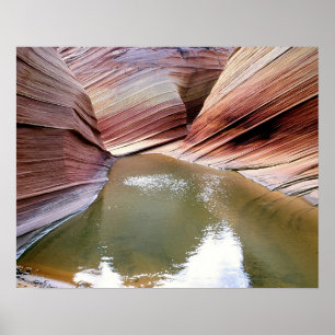 Wellen-Reflexion Poster