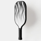 Wellen - Schwarzer Gradient Pickleball Schläger (Links)