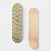 Wellen Skateboard (Vorderseite)