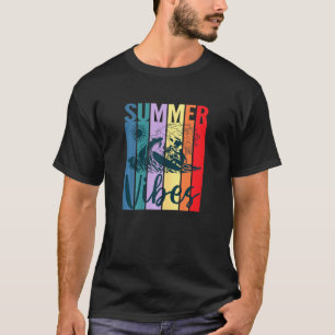 Wellen Sommervibes Retro Vintag Surfer Ozean Wav T-Shirt