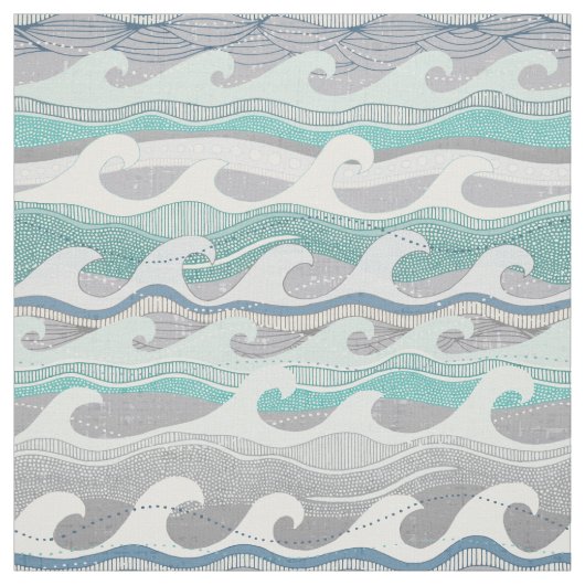 Wellen Stoff (Muster)