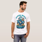 Wellen T-Shirt (Vorne ganz)