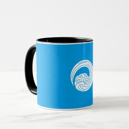 Wellen Tasse (Vorderseite Links)