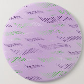 Wellen Tiger (stilisiertes Muster) 3 Button (Vorderseite)