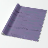 Wellen Tiger (stilisiertes Muster) 9 Geschenkpapier (Ungerollt)