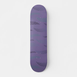 Wellen Tiger (stilisiertes Muster) 9 Skateboard