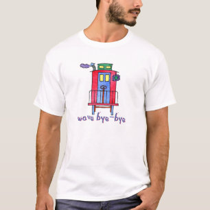Wellen-Tschüss-Kombüse T-Shirt