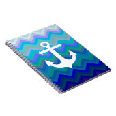 Wellen u. Anker Notizblock (Rechte Seite)