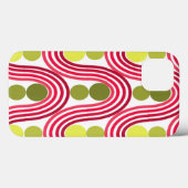 Wellen und Kreise Case-Mate iPhone Hülle (Rückseite (Horizontal))