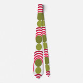 Wellen und Kreise Krawatte (Vorderseite)