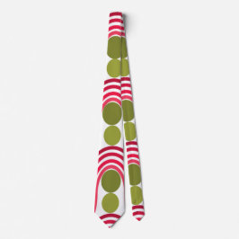 Wellen und Kreise Krawatte