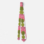 Wellen und Kreise Krawatte (Rückseite)