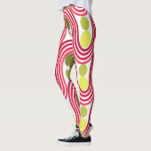 Wellen und Kreise Leggings (Links)