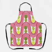 Wellen und Kreise Schürze (Vorderseite)