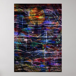 Wellen und Partikel Poster