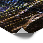 Wellen und Partikel Poster (Ecke)