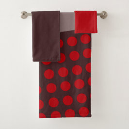 Wellen und Regen Badhandtuch Set